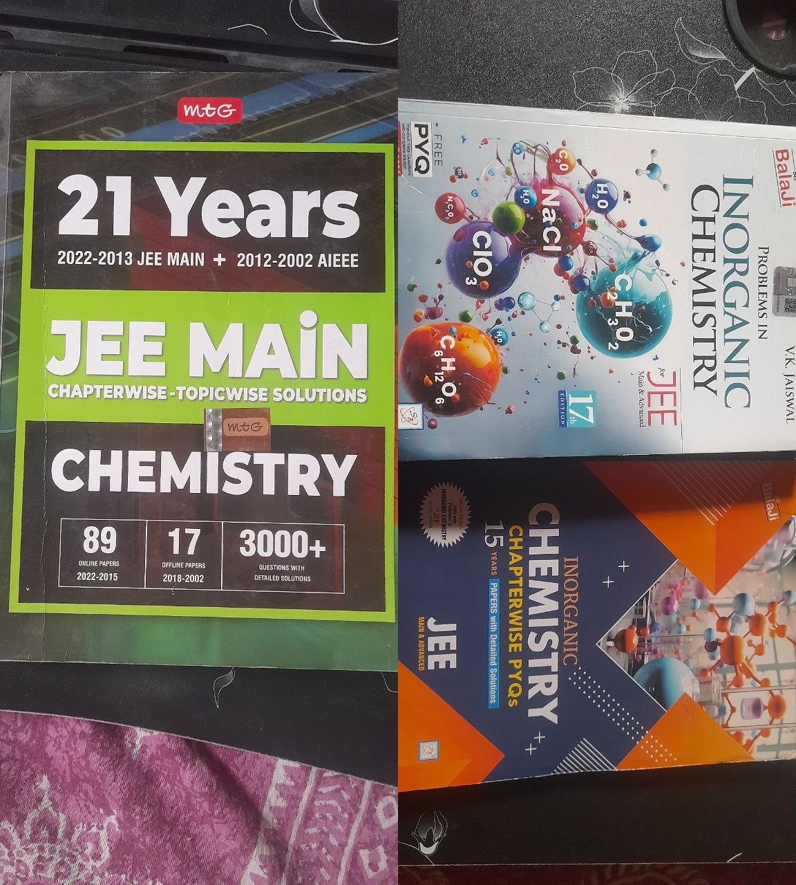 JEE Chem PYQ + VK Jaiswal Inorganic (New) 👍